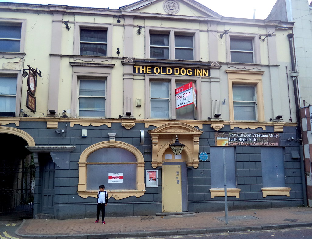 Closed Old Dog Inn at Preston - Tony Worrall 2018