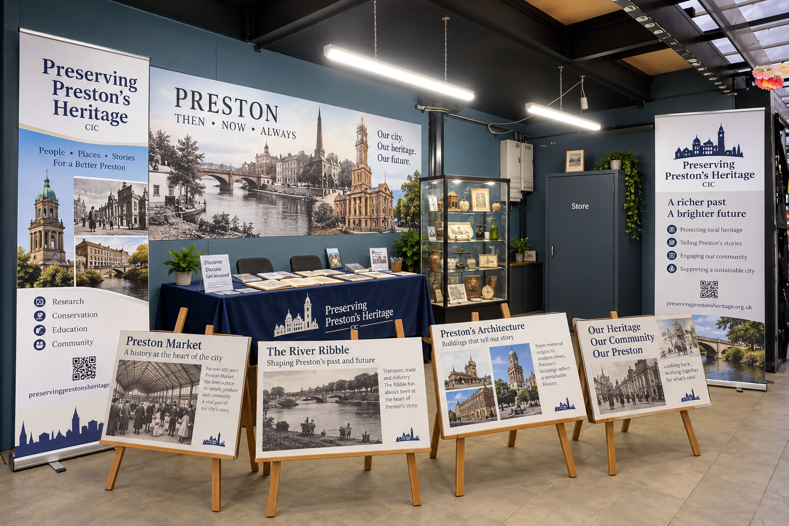 Preston Heritage Hub - Preserving Prestons Heritage CIC Market Stall Heritage Centre
